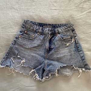 Wild Fable High Rise Mom Jean Short